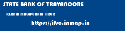 STATE BANK OF TRAVANCORE  KERALA MALAPURAM TIRUR   ifsc code